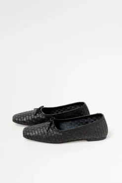 No.6 Store Jada Woven Ballet Flat in Black