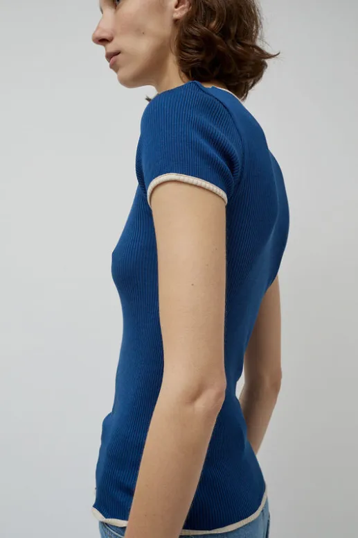 No.6 Store Jaya Seamless Top in Navy
