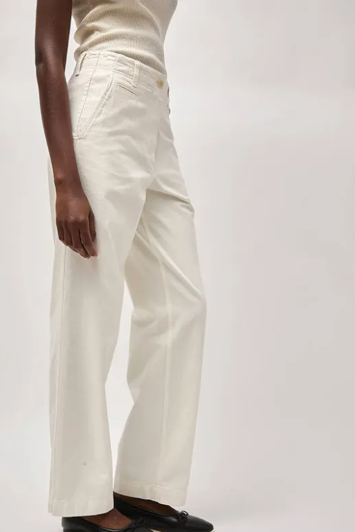 No.6 Store Jeff Chino Pants in White