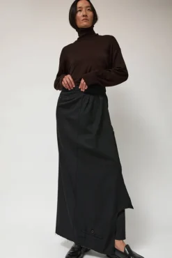 No.6 Store Jellie Pareo Skirt in Upcycled Tailoring