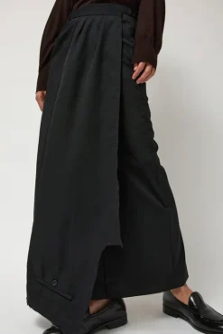 No.6 Store Jellie Pareo Skirt in Upcycled Tailoring