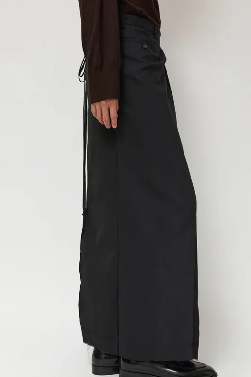 No.6 Store Jellie Pareo Skirt in Upcycled Tailoring