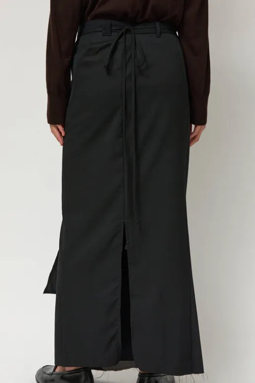 No.6 Store Jellie Pareo Skirt in Upcycled Tailoring