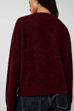 No.6 Store Jets Crew Knit in Red Wizard