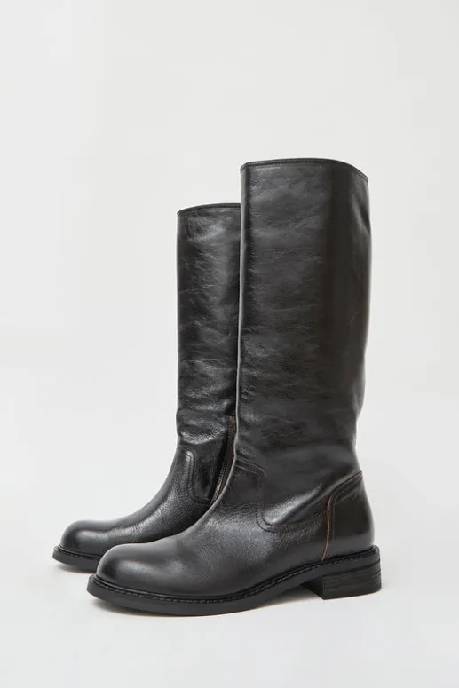 No.6 Store Knee High Roper Boot in Espresso