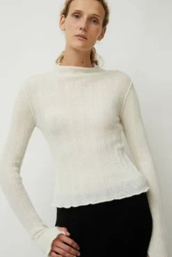 No.6 Store Komorebi Sweater in Chalk
