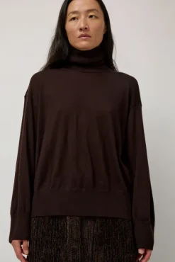 No.6 Store La Base Turtleneck in Brown