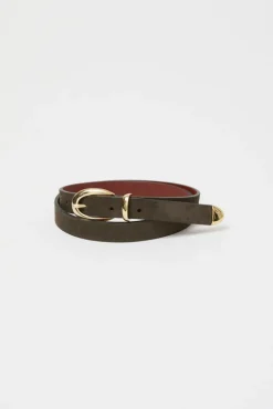 No.6 Store La Frieda Belt in Ebony