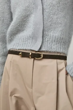 No.6 Store La Frieda Belt in Ebony