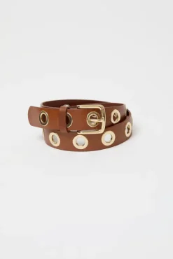 No.6 Store La Grande Keller Belt in Nutella