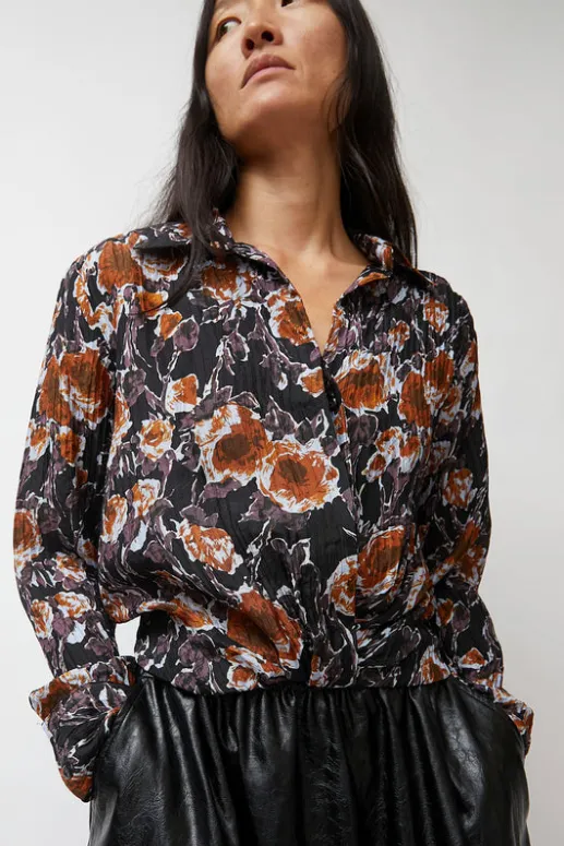 No.6 Store Lana Top in Gold Roses