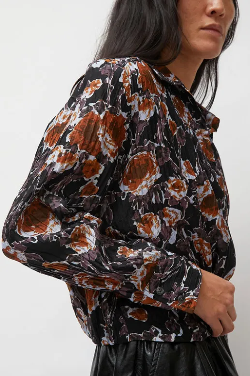 No.6 Store Lana Top in Gold Roses