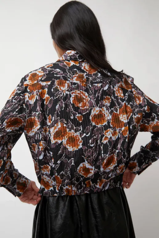 No.6 Store Lana Top in Gold Roses