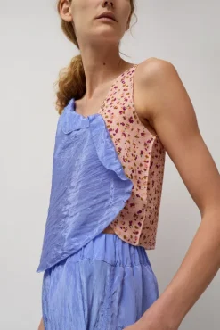 No.6 Store Latrix Top in Blue