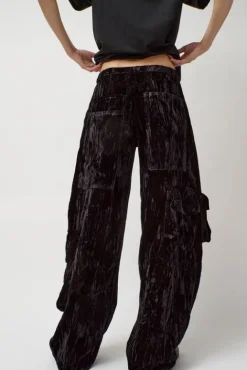 No.6 Store Lawn Cargo Pant in Black