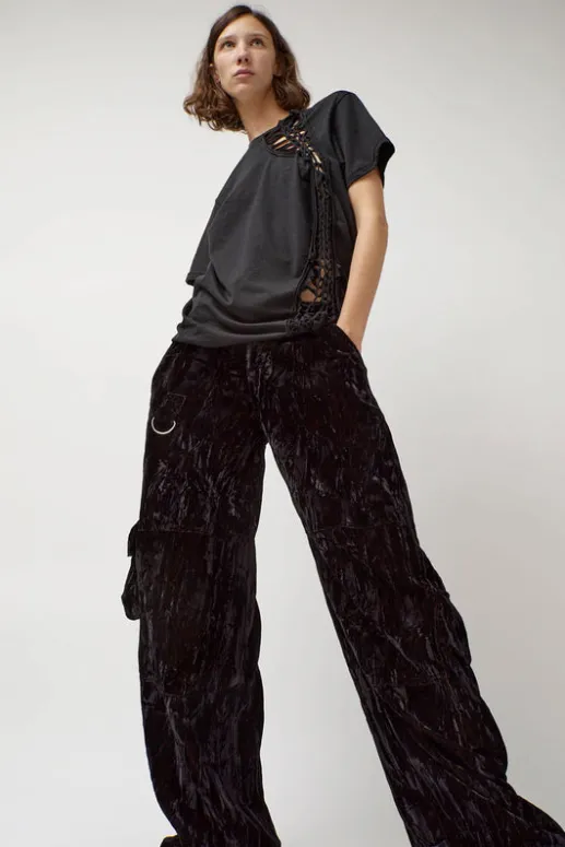 No.6 Store Lawn Cargo Pant in Black
