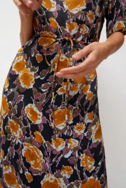 No.6 Store Lola Dress in Gold Roses