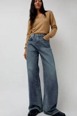 No.6 Store Marcel Culotte in Liesl Blue