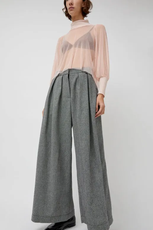 No.6 Store Margot Trouser in Grey and Pale