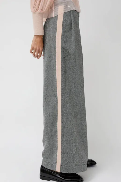 No.6 Store Margot Trouser in Grey and Pale