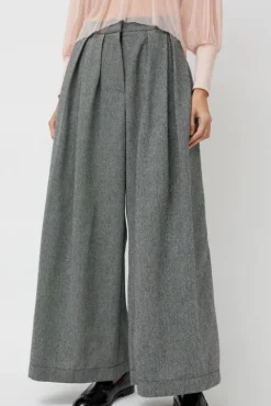 No.6 Store Margot Trouser in Grey and Pale
