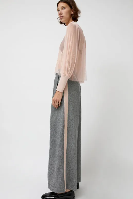 No.6 Store Margot Trouser in Grey and Pale