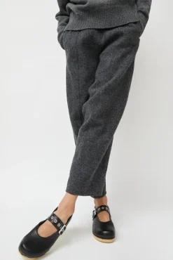 No.6 Store Maryjane Clog on Flat Bendable Base in Jet