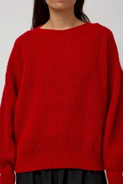 No.6 Store Mea Pullover in Red
