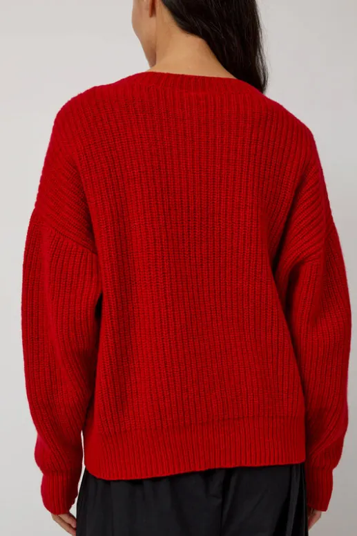 No.6 Store Mea Pullover in Red