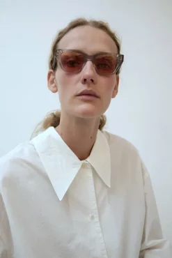 No.6 Store Memphis Sunglasses in Grey and Orange