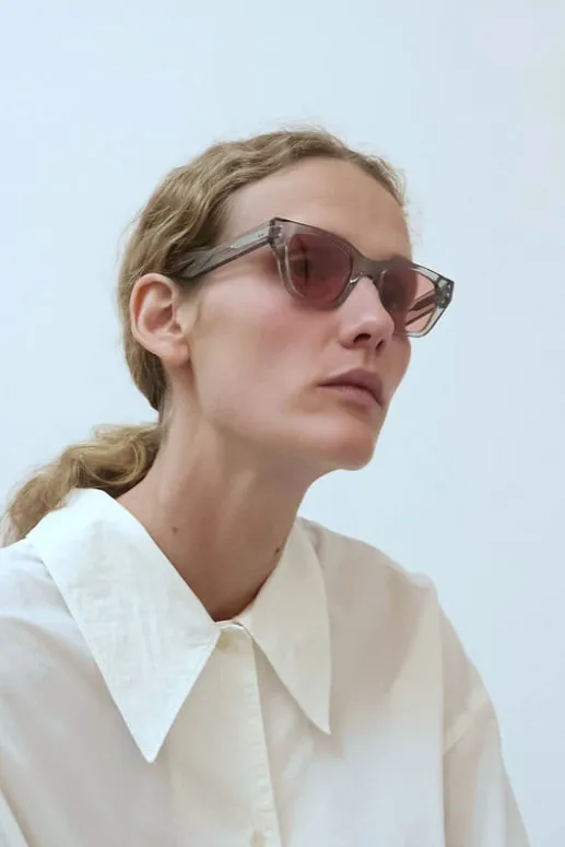 No.6 Store Memphis Sunglasses in Grey and Orange