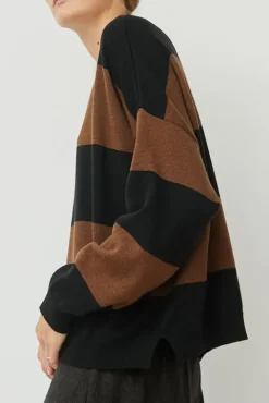 No.6 Store Merino Wool Sweater in Stripe
