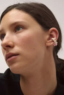 No.6 Store Merry Me Earcuff in White