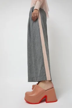 No.6 Store Mia Mule in Brown and Red