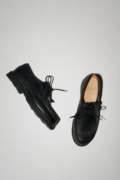 No.6 Store Michael Shoe in Lisse Noir