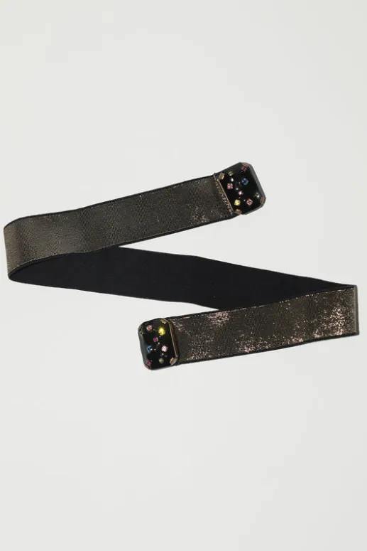 No.6 Store Micro Crystals Belt in Black