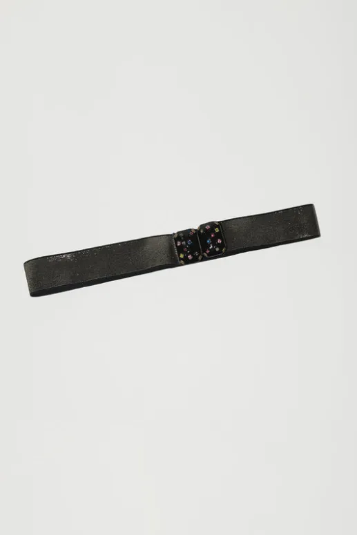 No.6 Store Micro Crystals Belt in Black