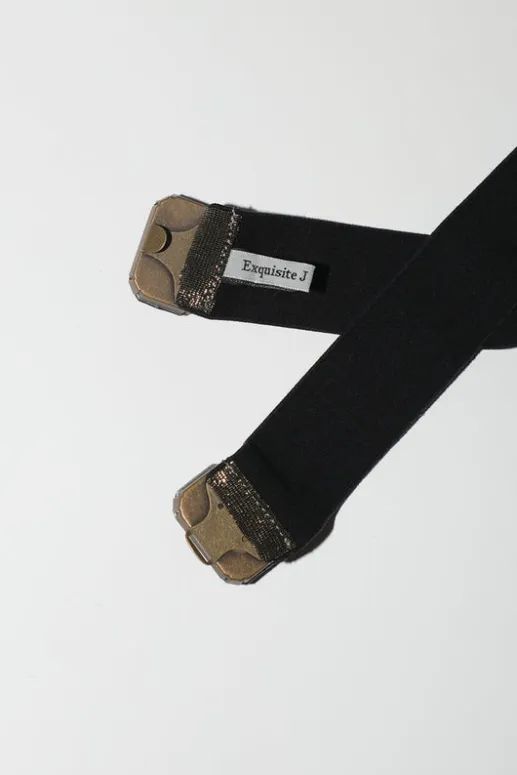 No.6 Store Micro Crystals Belt in Black