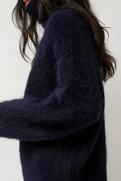 No.6 Store Miles Sweater in Navy