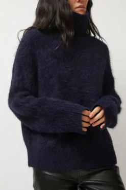 No.6 Store Miles Sweater in Navy