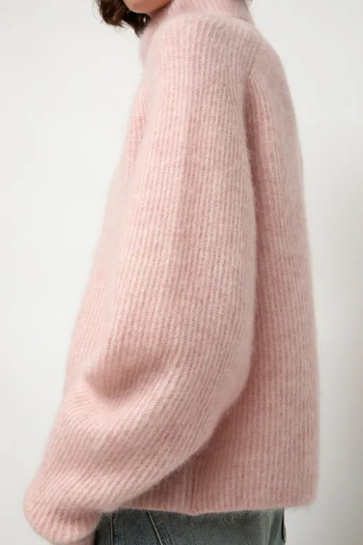 No.6 Store Mohair High Neck in Blush