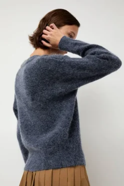 No.6 Store Mokid Sweater in Storm