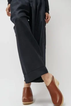 No.6 Store New School Clog on Wedge in British Tan