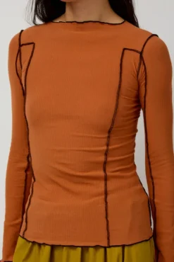 No.6 Store Omato Long Sleeve in Dre Orange