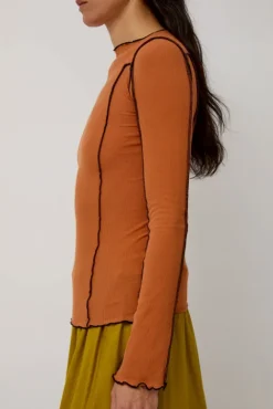No.6 Store Omato Long Sleeve in Dre Orange