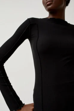 No.6 Store Omato Long Sleeve Top in Black