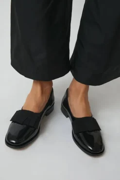 No.6 Store Opera Shoe in Black Patent