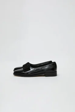 No.6 Store Opera Shoe in Black Patent