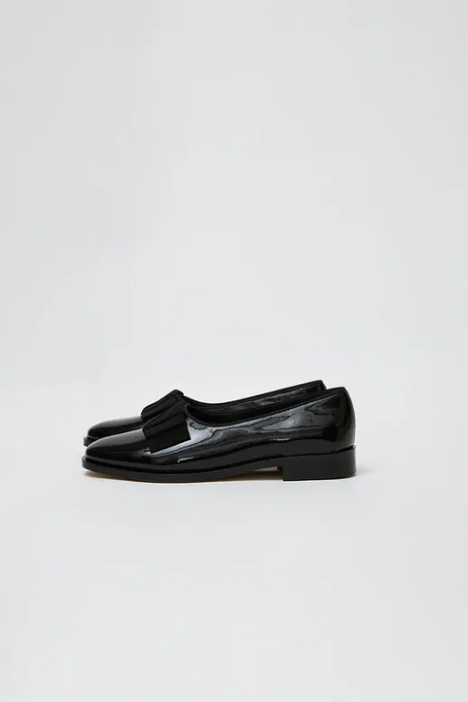 No.6 Store Opera Shoe in Black Patent