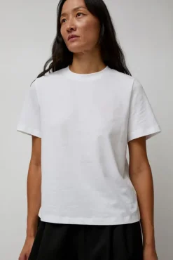 No.6 Store Organic Cotton Classic Tee in White
